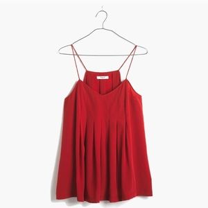 Madewell red cami